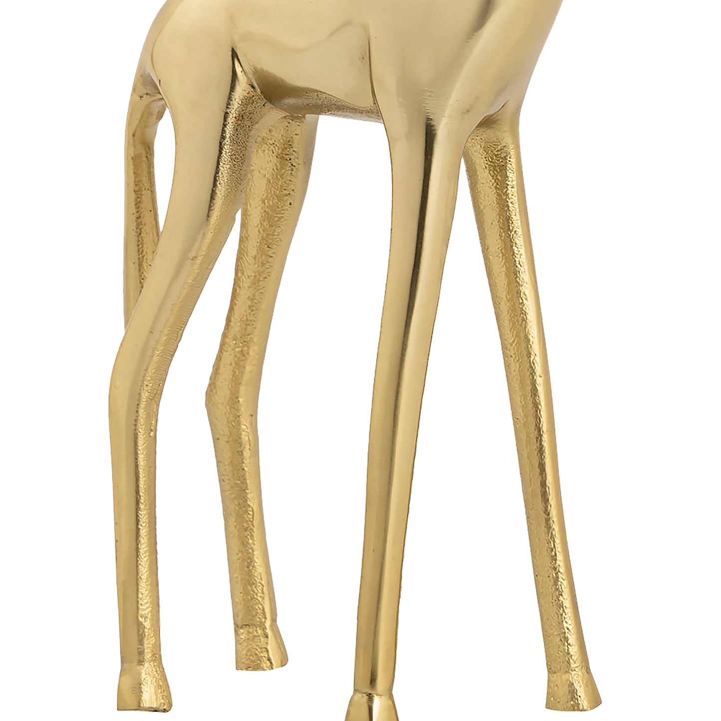 H0807-9268 - Brass Giraffe Sculpture - Large