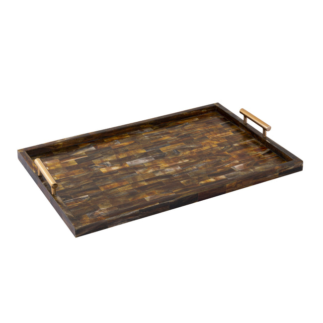 H0807-9761 - Horn Tray - Brass