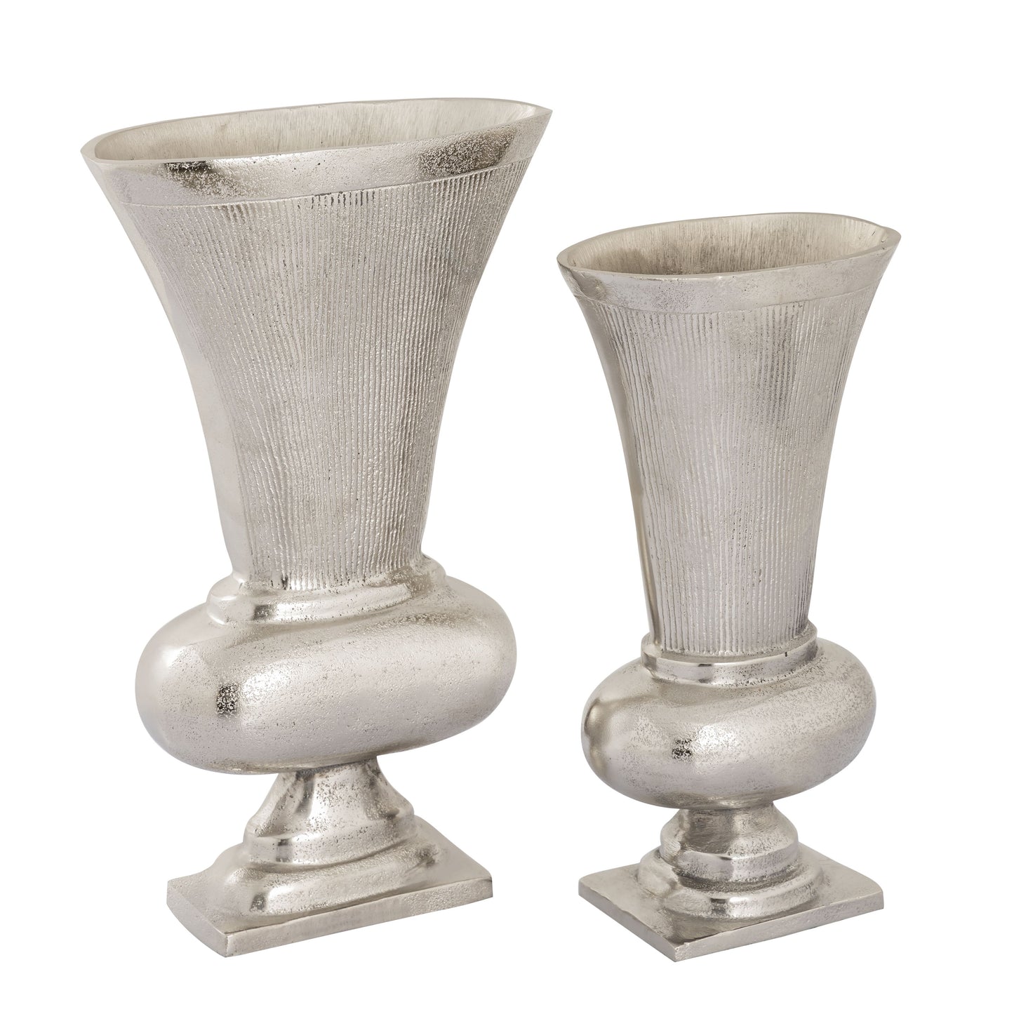 H0807-9793/S2 - Brigitte Vase - Set of 2 Nickel