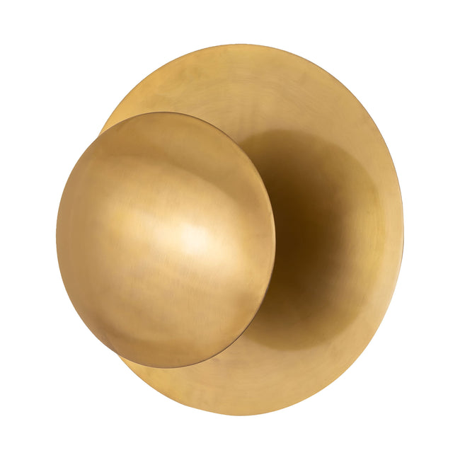 H0808-7565 - Lorens 12.5'' High 1-Light Sconce - Aged Brass