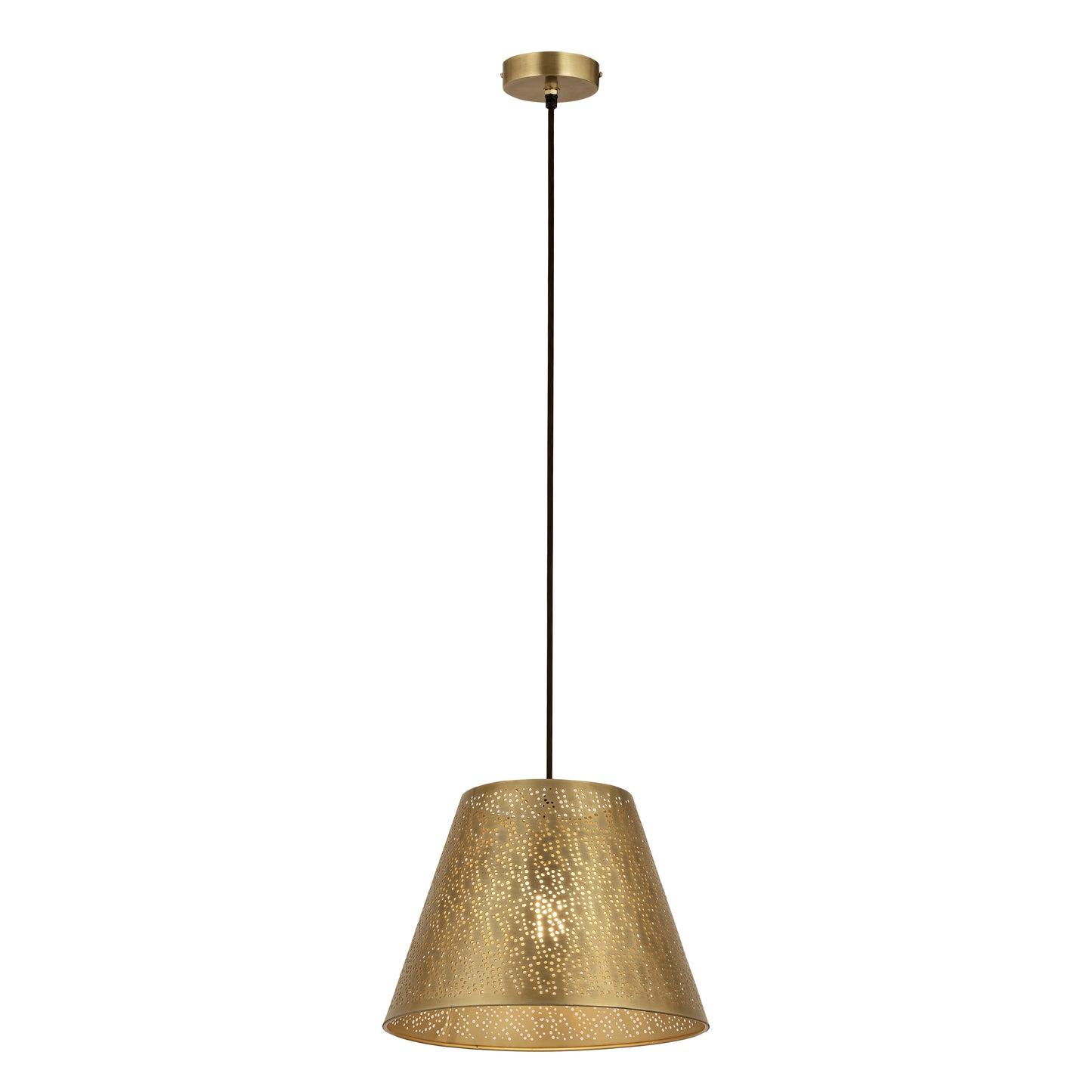 H0808-8592 - Hargen 15'' Wide 1-Light Pendant - Antique Brass