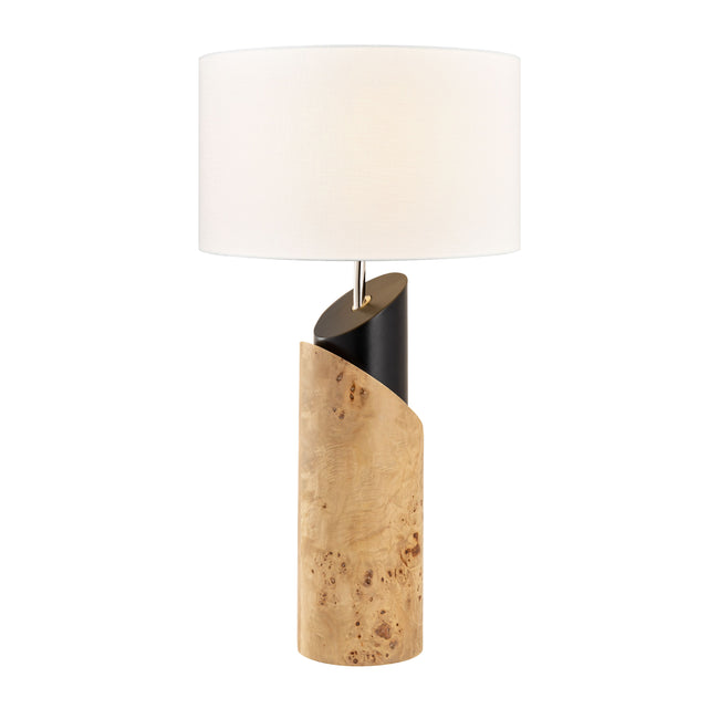 H0809-11134-LED - Kincaid 29.5'' High 1-Light Table Lamp - Natural Burl - Includes LED Bulb