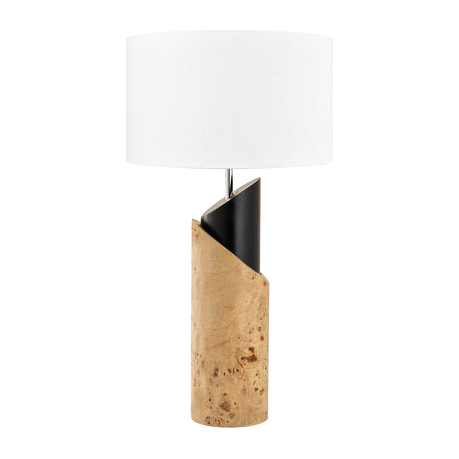 H0809-11134-LED - Kincaid 29.5'' High 1-Light Table Lamp - Natural Burl - Includes LED Bulb