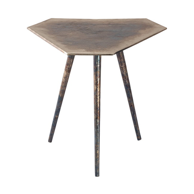 H0895-10480 - Carleton Accent Table - Oxidized Nickle