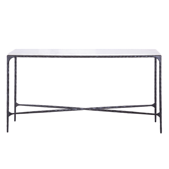 H0895-10649 - Seville Forged Console Table - Graphite