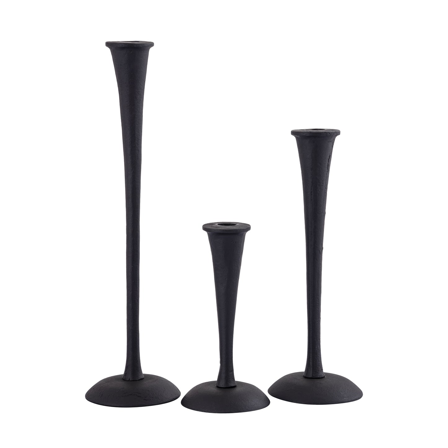 H0897-10524/S3 - Trumpet Candleholder - Set of 3