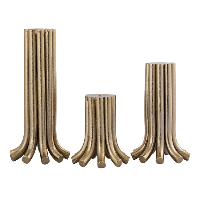 H0897-10525/S3 - Contour Candleholder - Set of 3