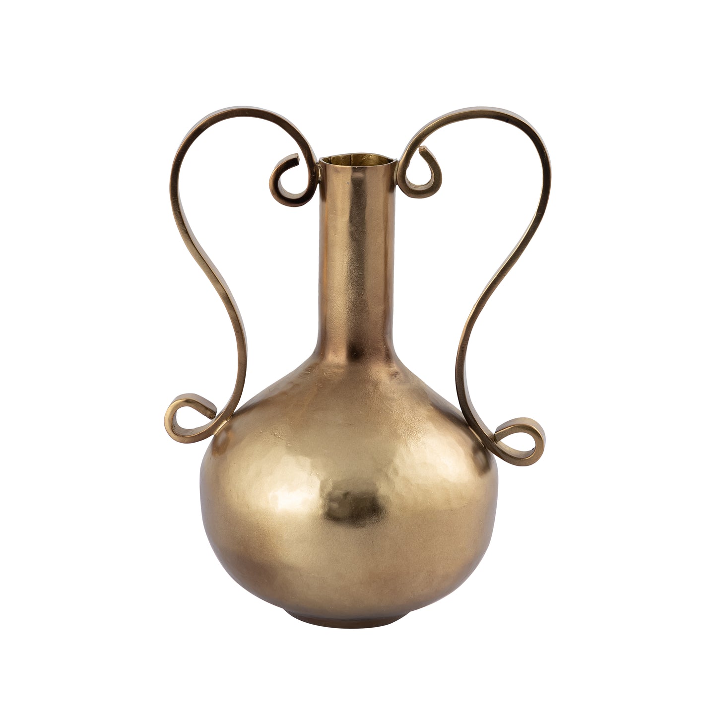 H0897-10948 - Shaffer Vase - Small Brass