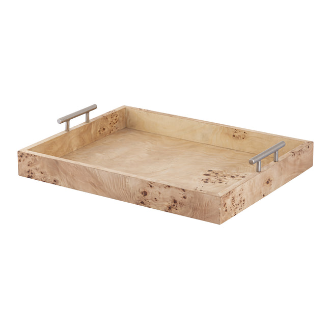 H0897-10963 - Caleb Tray - Bleached Burl