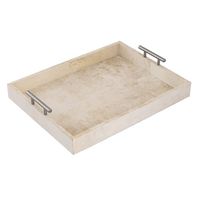 H0897-10966 - Burton Tray - Parchment