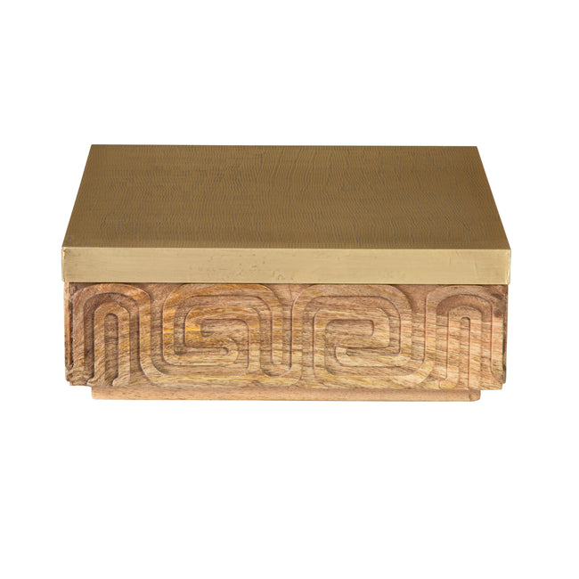 H0897-10988 - Maze Box - Large Natural