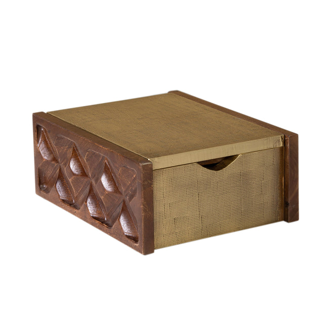 H0897-10990 - Dorsey Box - Large Walnut