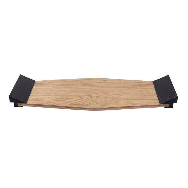 H0897-11009 - Facet Tray - Light Oak