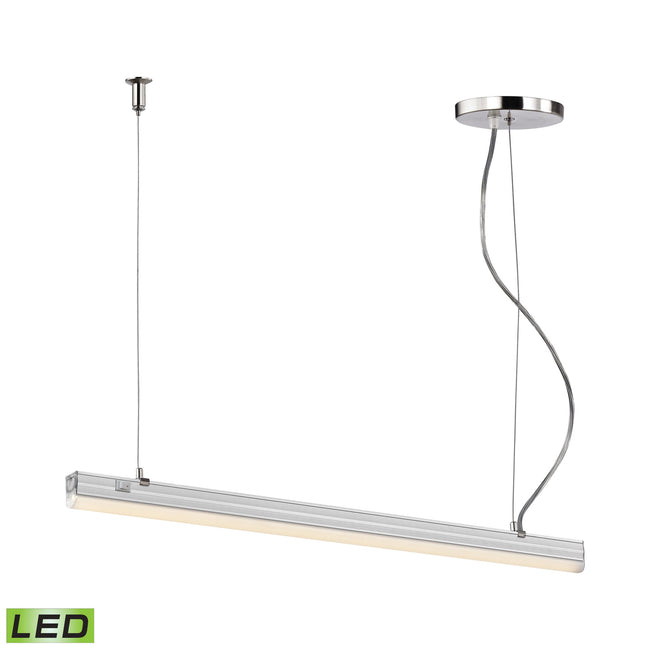 LC4010-0-98 - Iris LED Pendant - 10W with Aluminum Finish