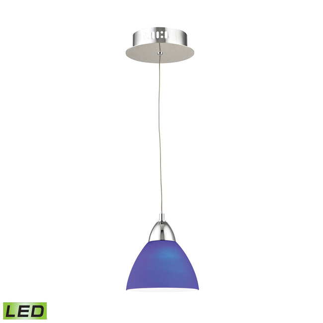 LCA301-7-15 - Piatto 6'' Wide 1-Light Mini Pendant - Chrome