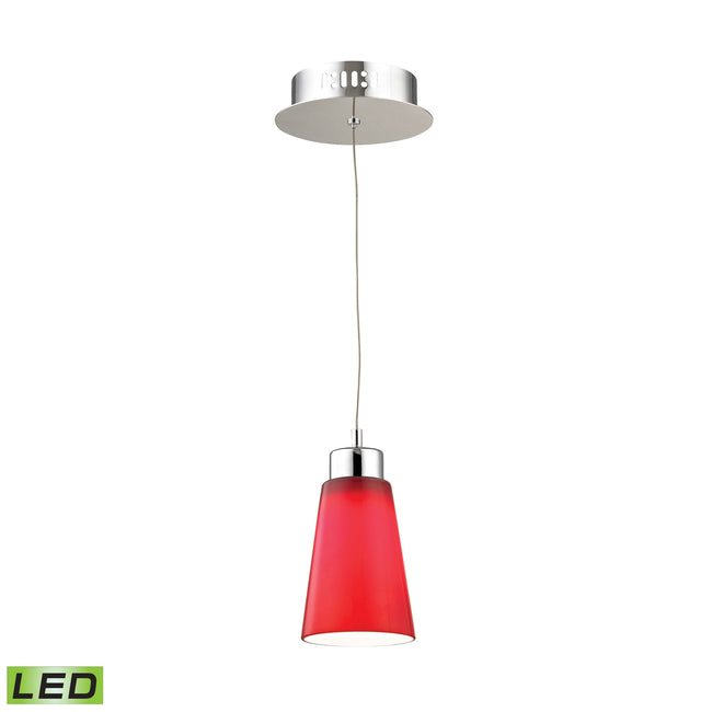 LCA501-11-15 - Coppa 5'' Wide 1-Light Mini Pendant - Chrome