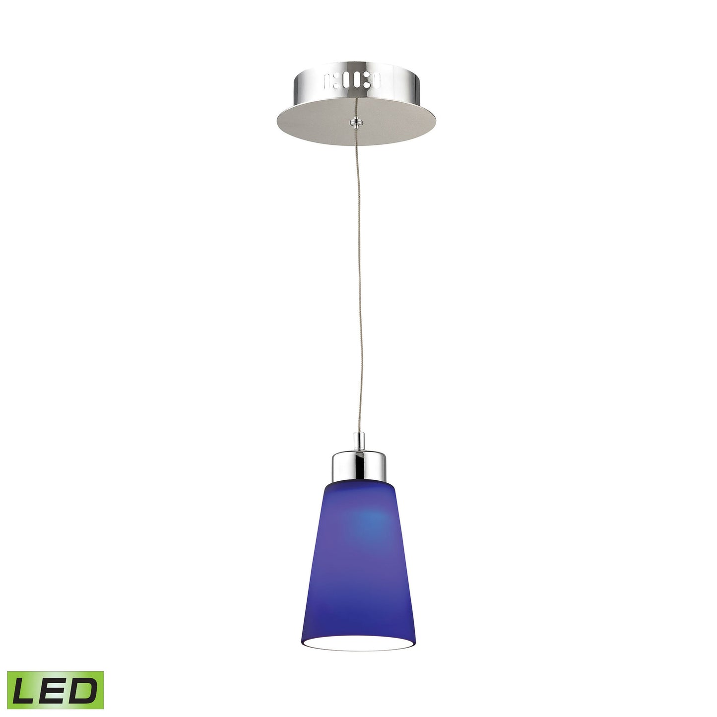 LCA501-7-15 - Coppa 5'' Wide 1-Light Mini Pendant - Chrome