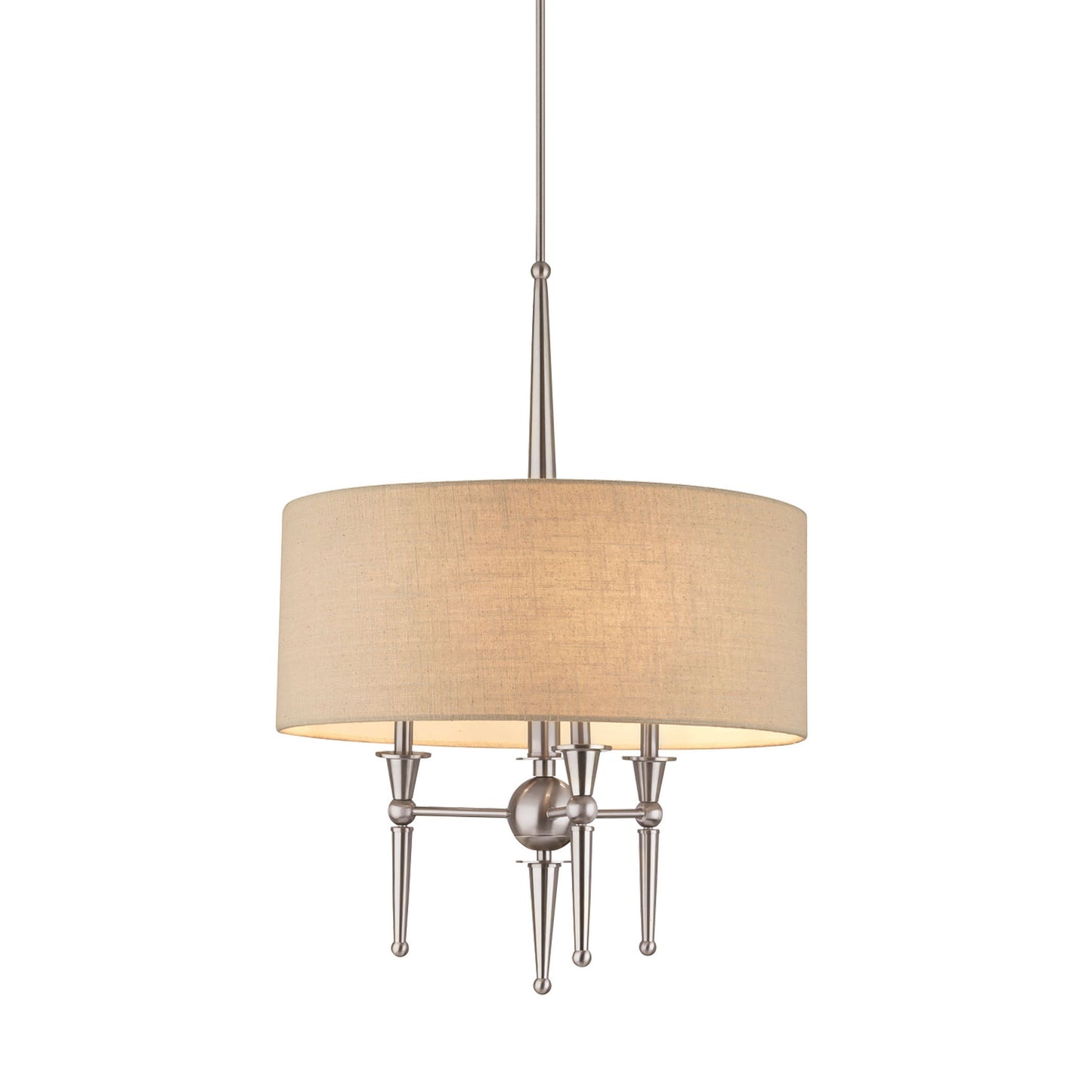 M261678 - Allure 3-Light Pendant in Brushed Nickel