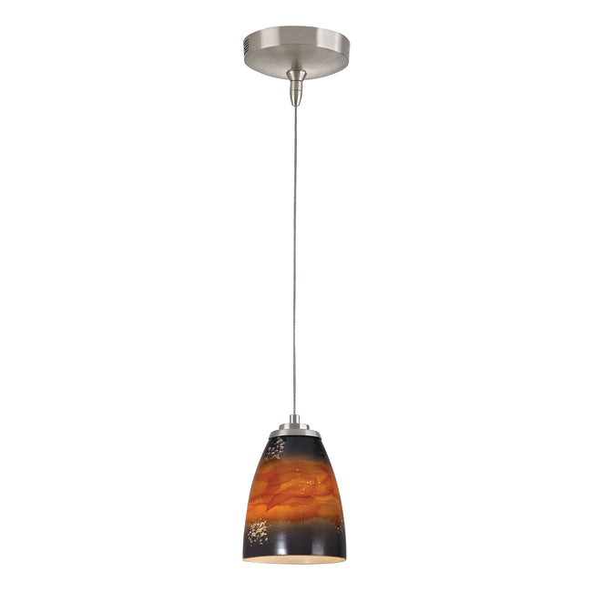 PF1000/1-MR16-BN-US - Low Voltage 5'' Wide 1-Light Mini Pendant - Brushed Nickel