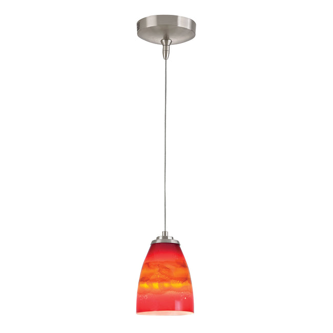 PF1000/1-MR16-BN-VS - Low Voltage 5'' Wide 1-Light Mini Pendant - Brushed Nickel