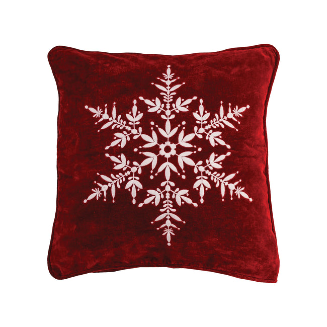 PLW023 - Snowflake 20x20 Pillow