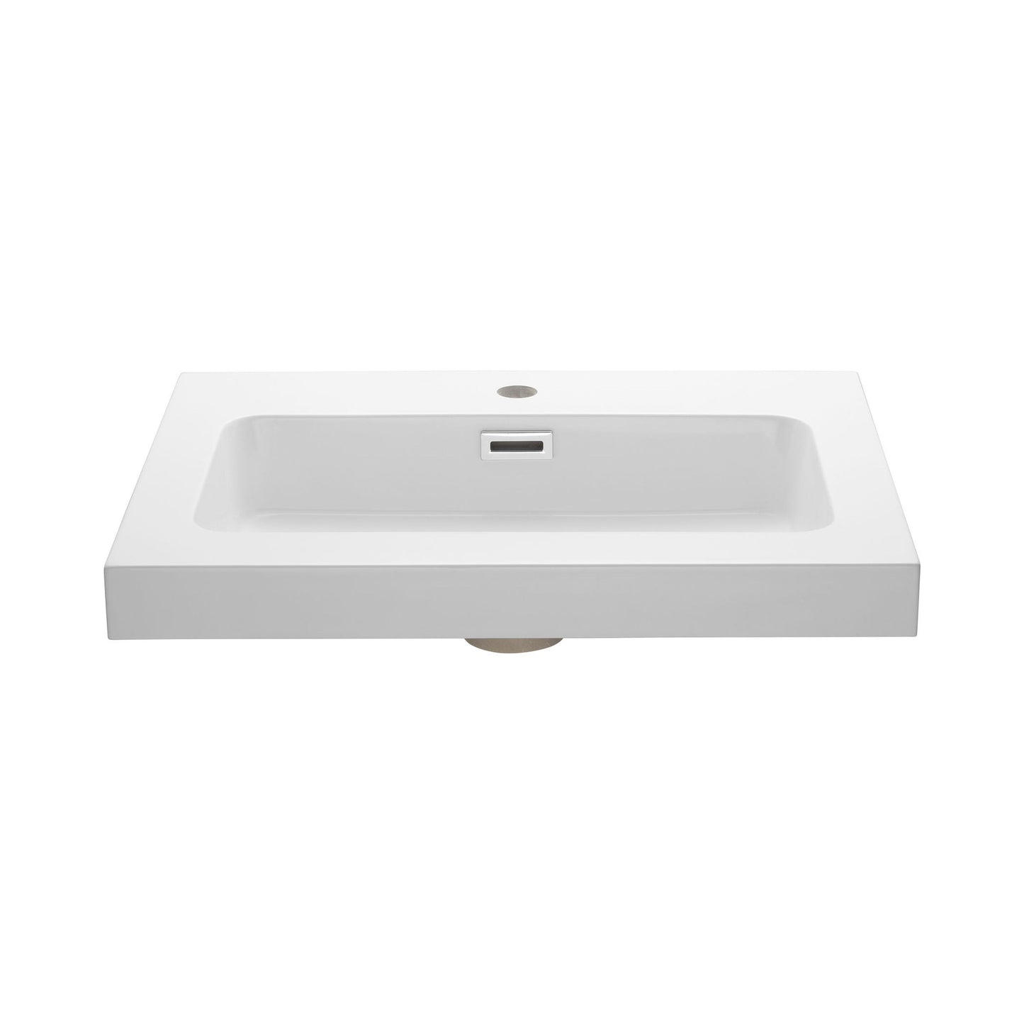 RES61MWT - Resin Vanity Top - White 23.8 inch (60cm)