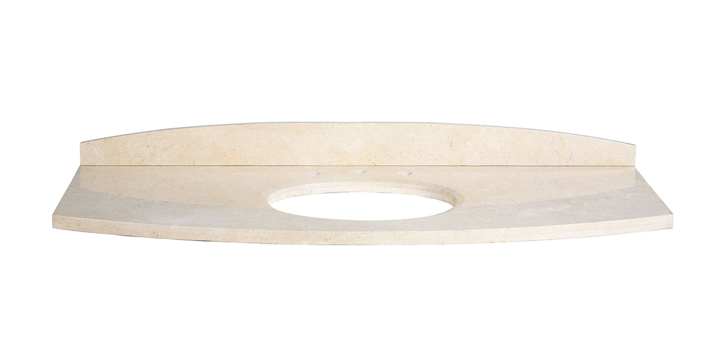 S-KARA-48GB - Kara 49-inch Stone top in Galala Beige Marble