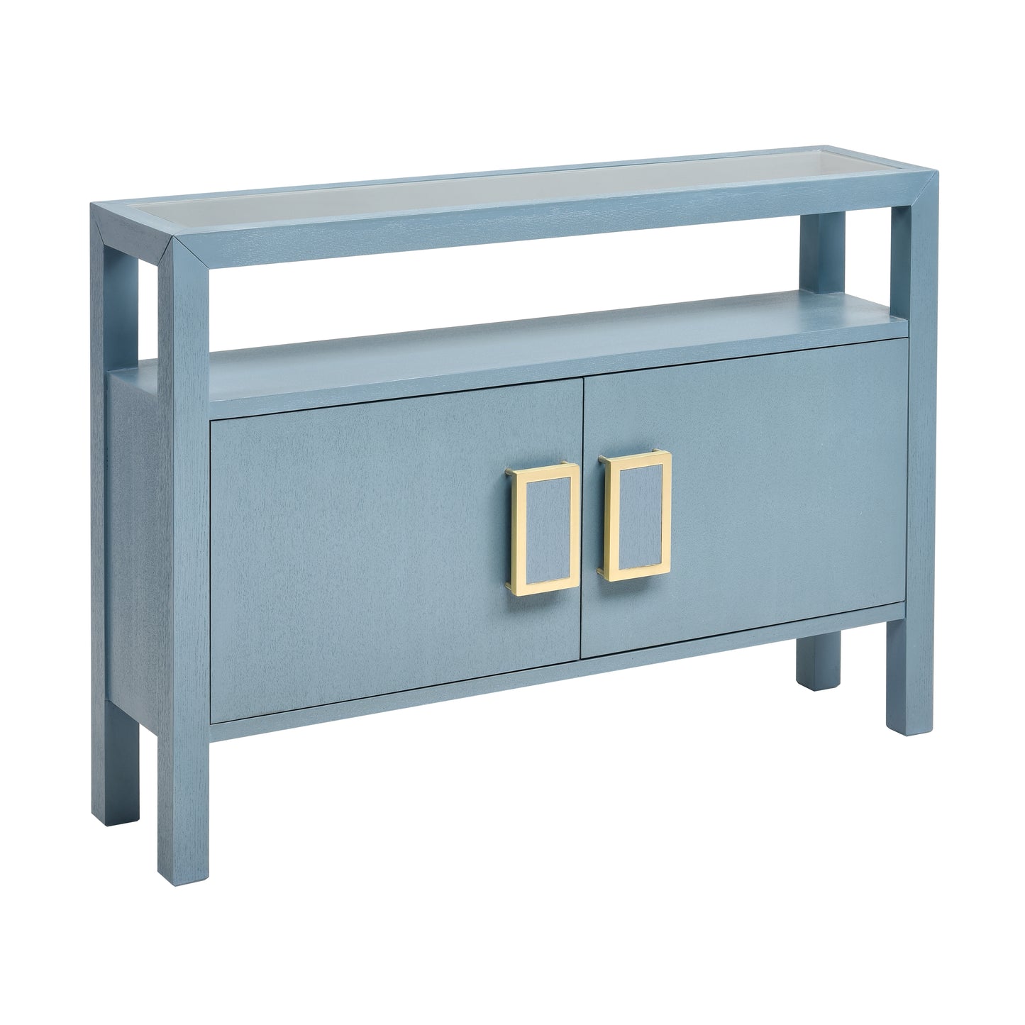 S0015-11778 - Hawick Console Table - Aged Blue