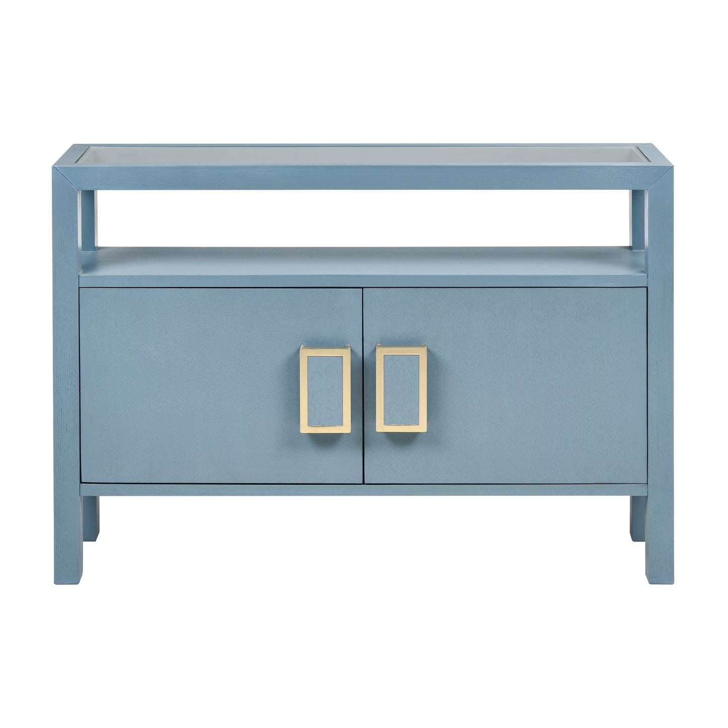 S0015-11778 - Hawick Console Table - Aged Blue