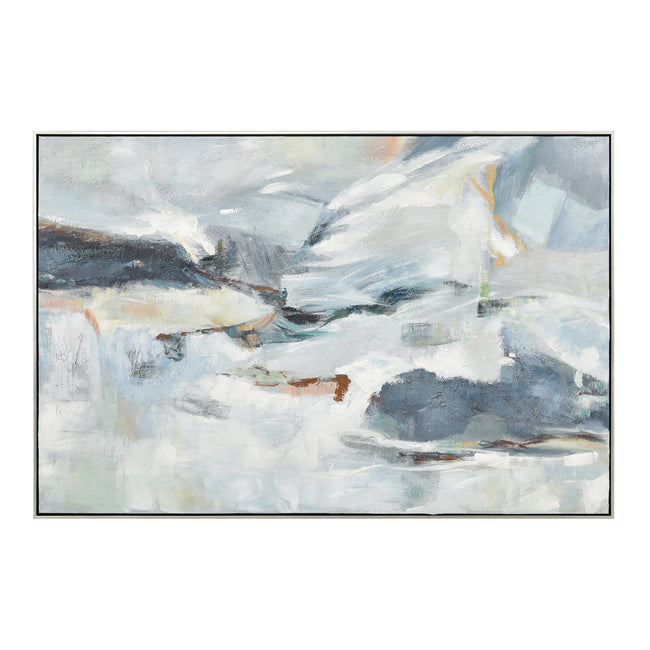 S0016-10174 - Seawater Abstract Framed Wall Art