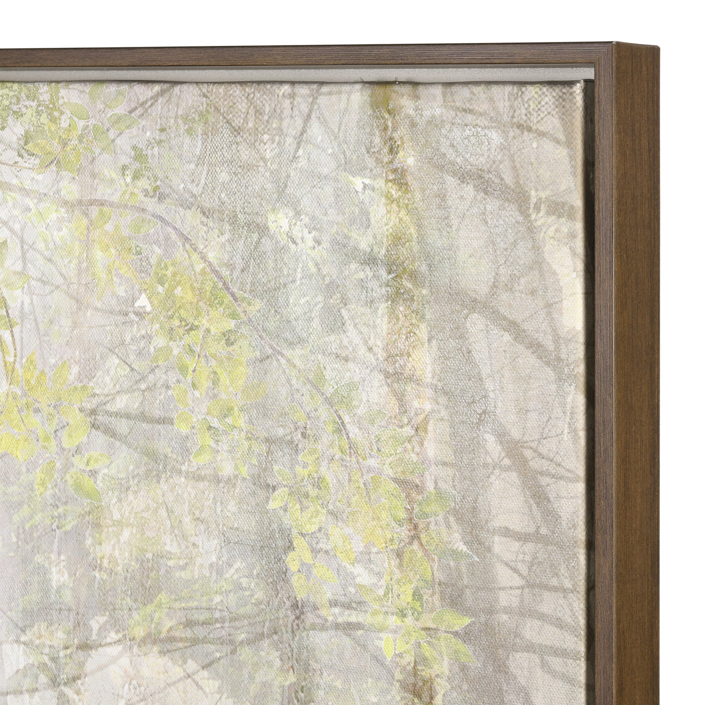 S0016-12052 - Morning Forest Framed Wall Art - Green