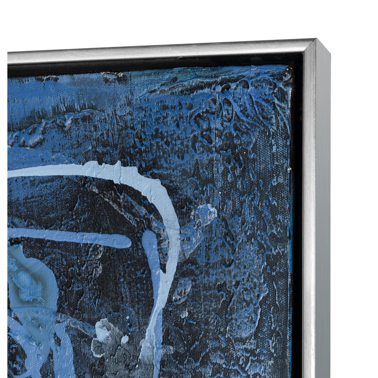 S0016-8128 - Blue Rhythm Framed Wall Art