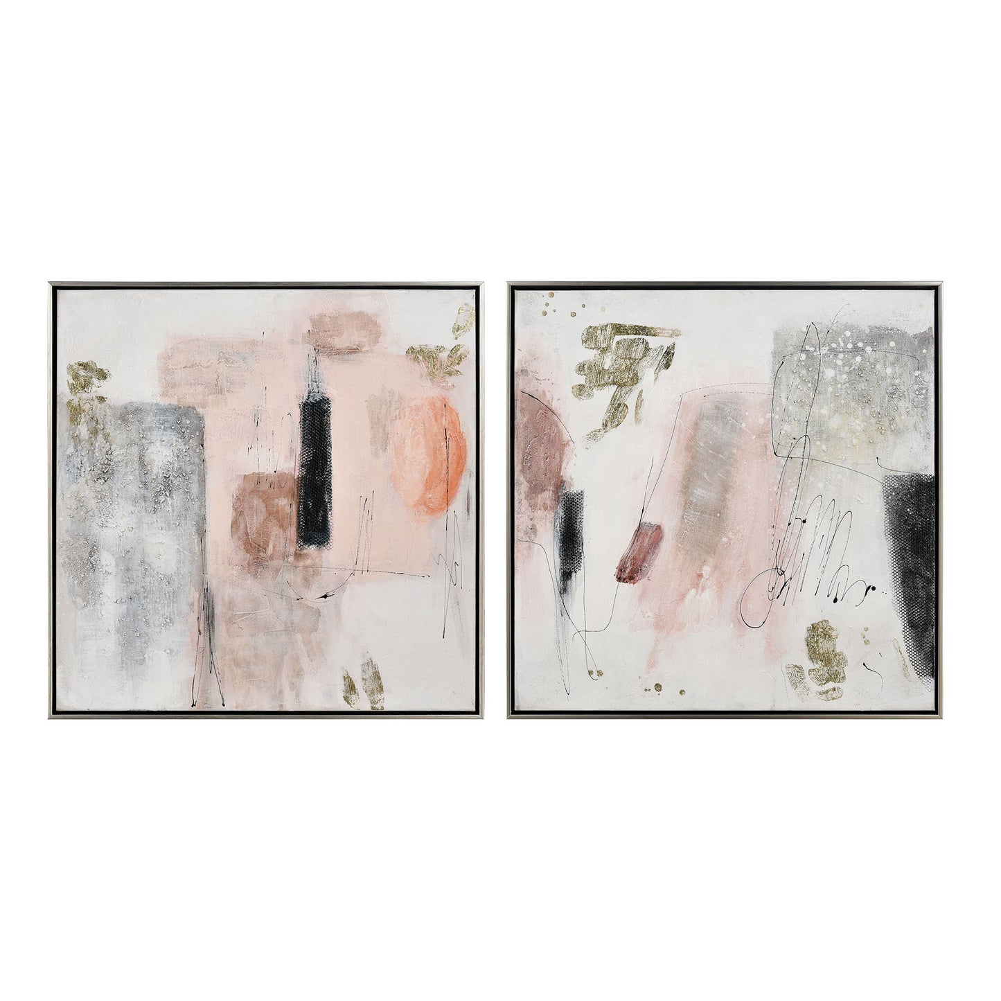 S0016-8130 - Modern Blush II Framed Wall Art