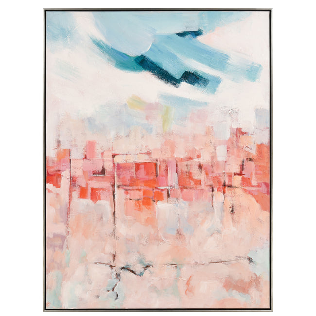 S0016-8134 - Skyline Hues Framed Wall Art