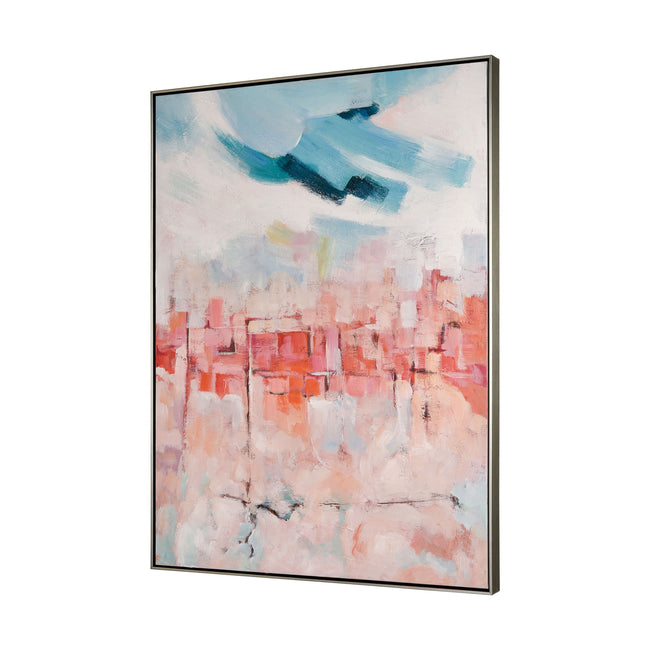 S0016-8134 - Skyline Hues Framed Wall Art