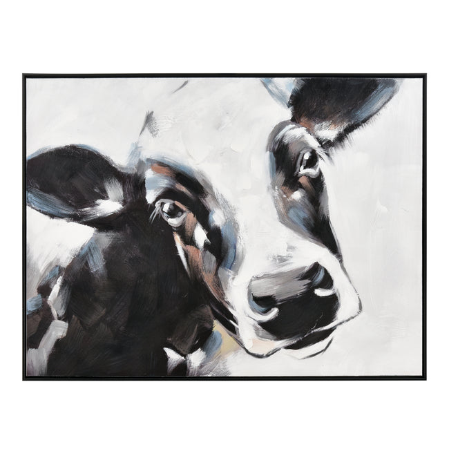 S0016-8146 - Lucy the Cow Framed Wall Art