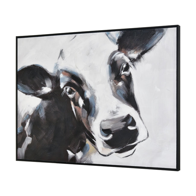 S0016-8146 - Lucy the Cow Framed Wall Art