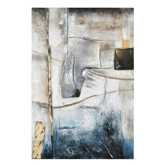 S0016-8152 - Industrial Abstract Wall Art