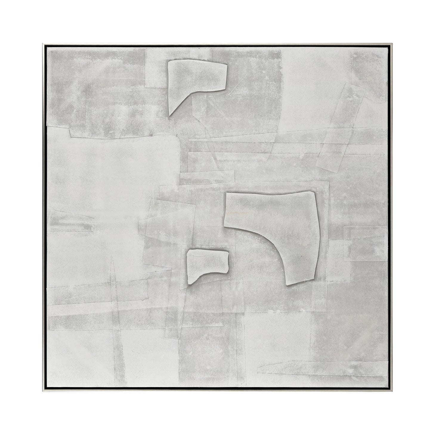 S0016-9828 - Whiten I Abstract Framed Wall Art