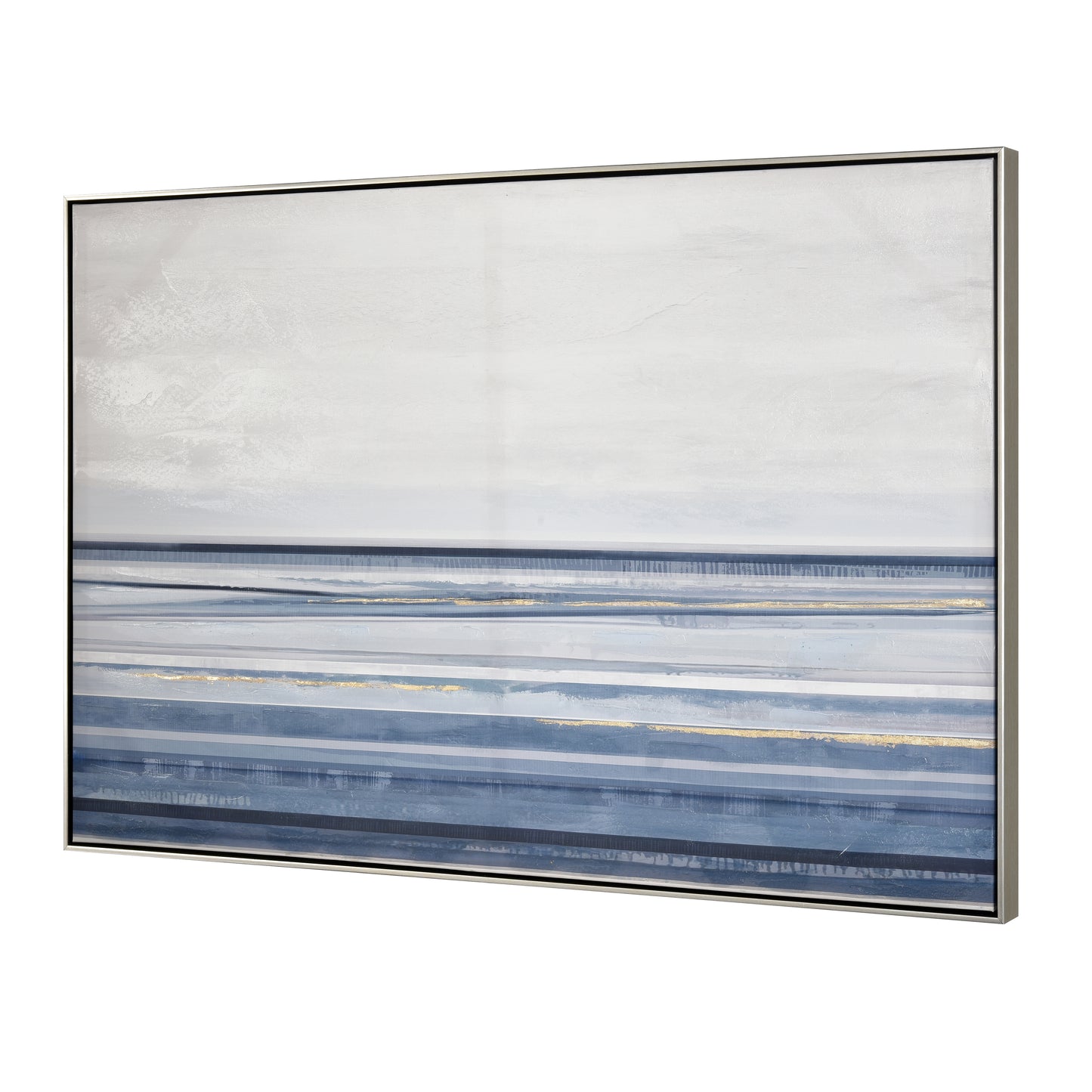 S0016-9831 - Plage Abstract Framed Wall Art