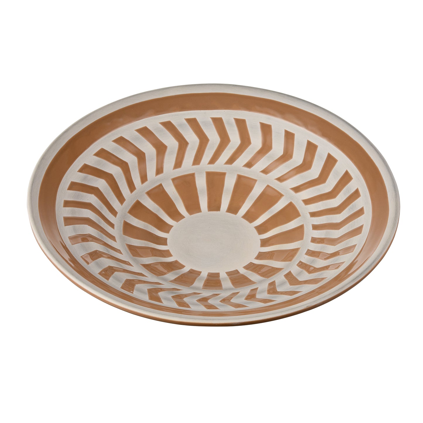 S0017-11254/S2 - Aidy Bowl - Set of 2 Glazed Terracotta