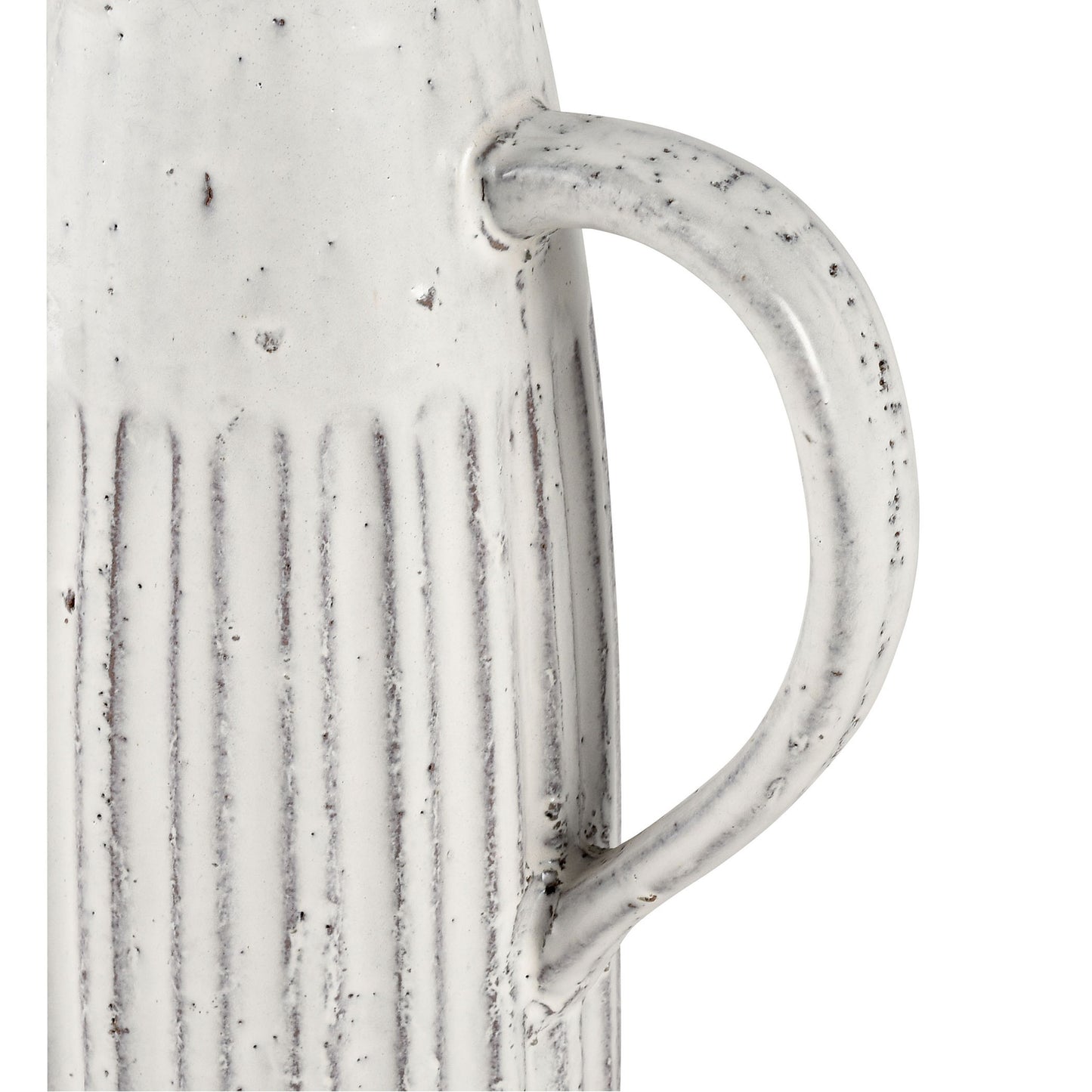 S0017-8210 - Muriel Pitcher - Large Aged White Glazed