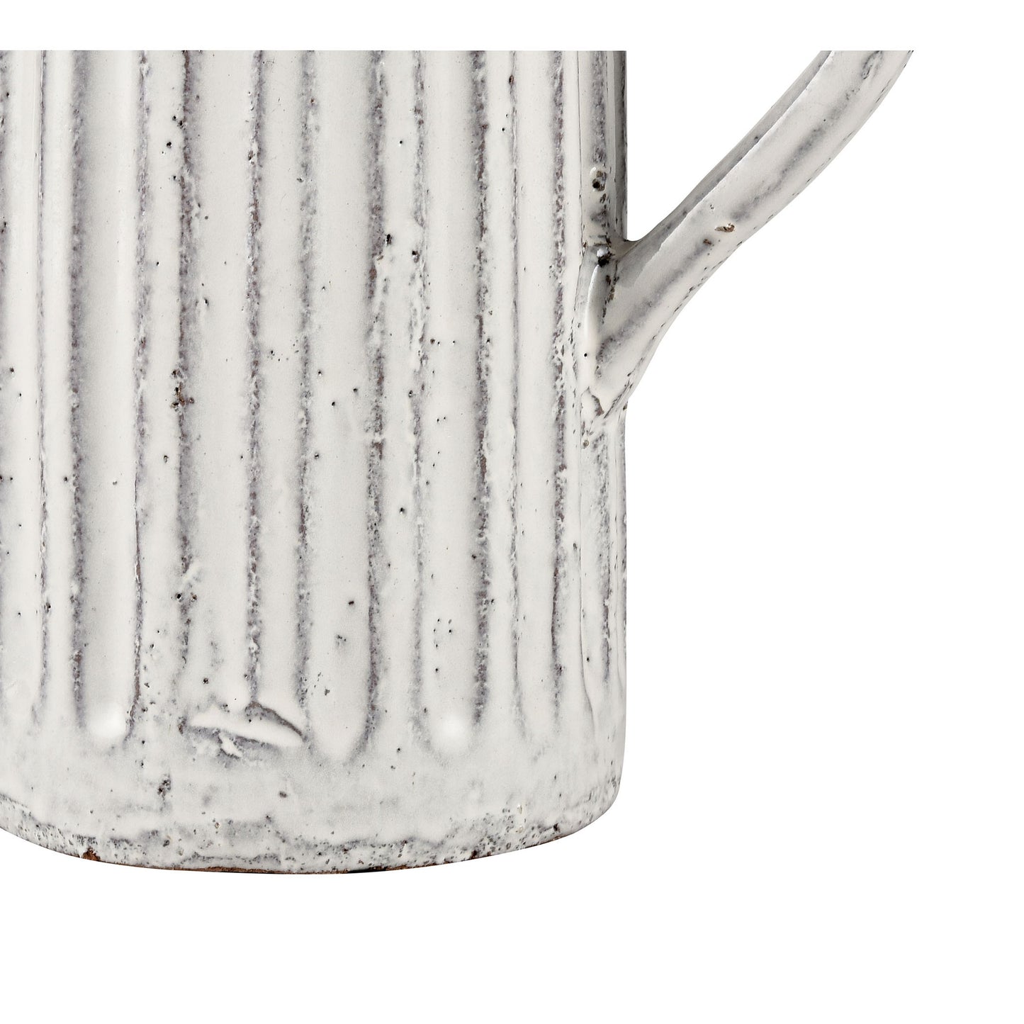 S0017-8210 - Muriel Pitcher - Large Aged White Glazed