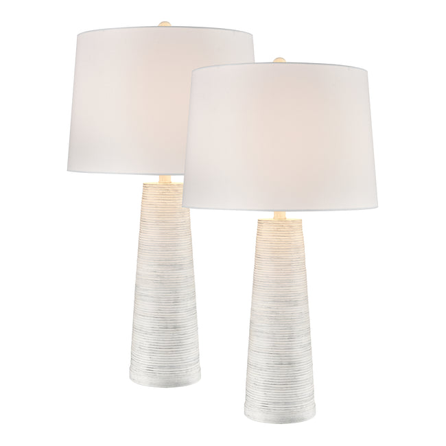 S0019-10288/S2 - Kent 31'' High 1-Light Table Lamp - Set of 2 Light Gray