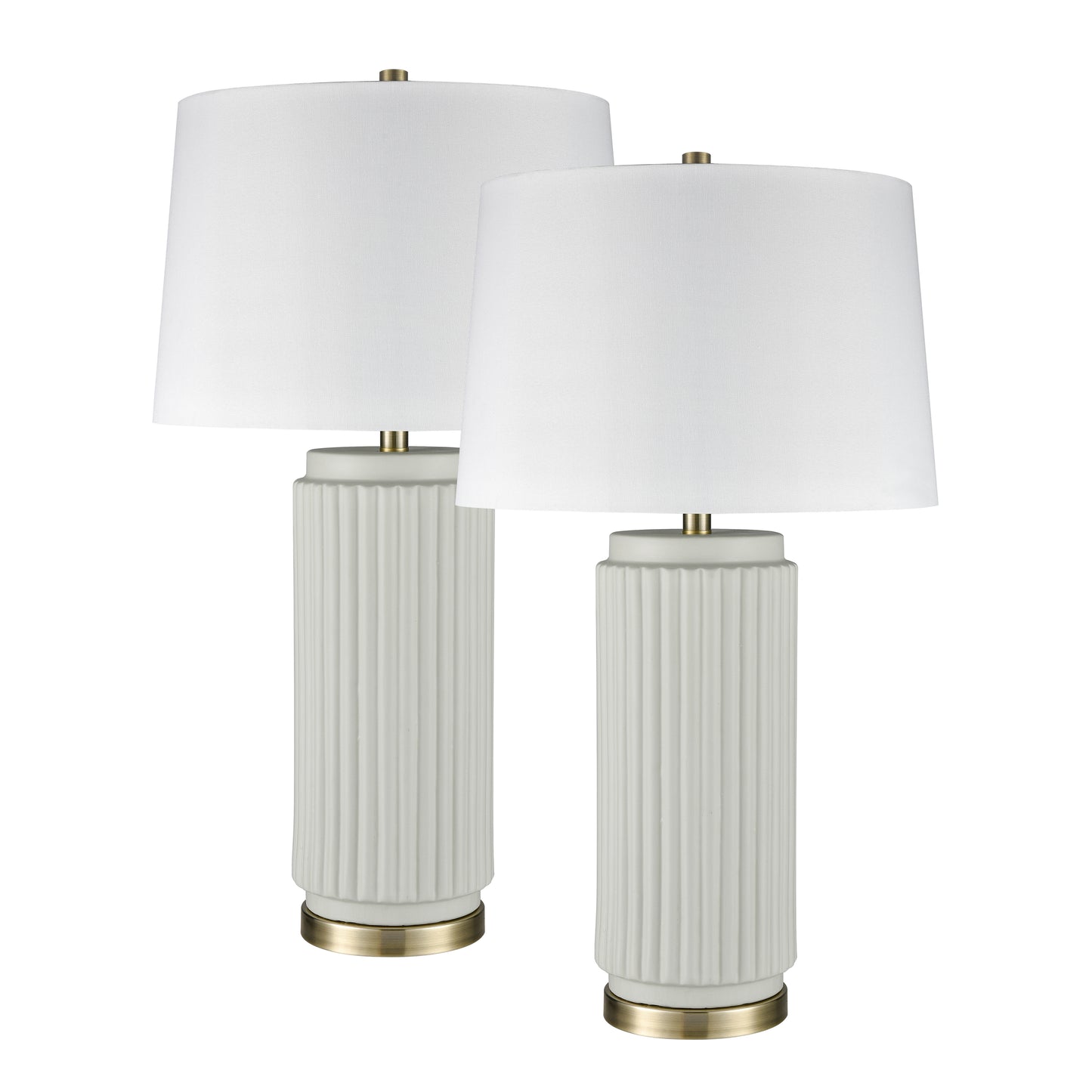 S0019-10293/S2 - Knox 30'' High 1-Light Table Lamp - Set of 2 Light Green