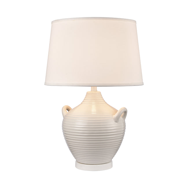 S0019-10343 - Oxford 25'' High 1-Light Table Lamp - White