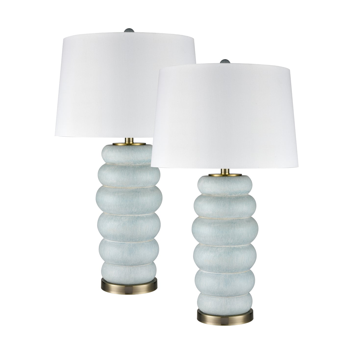 S0019-10376/S2 - Barden 30'' High 1-Light Table Lamp - Set of 2 Light Green