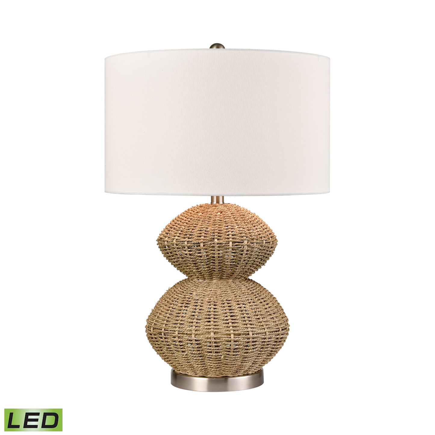 S0019-11057-LED - Helia 27'' High 1-Light Table Lamp - Natural - Includes LED Bulb