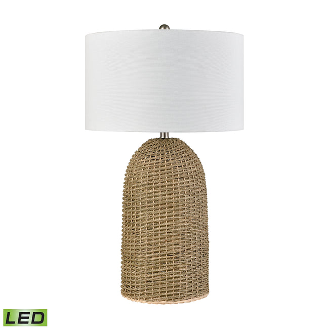 S0019-11058-LED - Coe 32'' High 1-Light Table Lamp - Natural - Includes LED Bulb