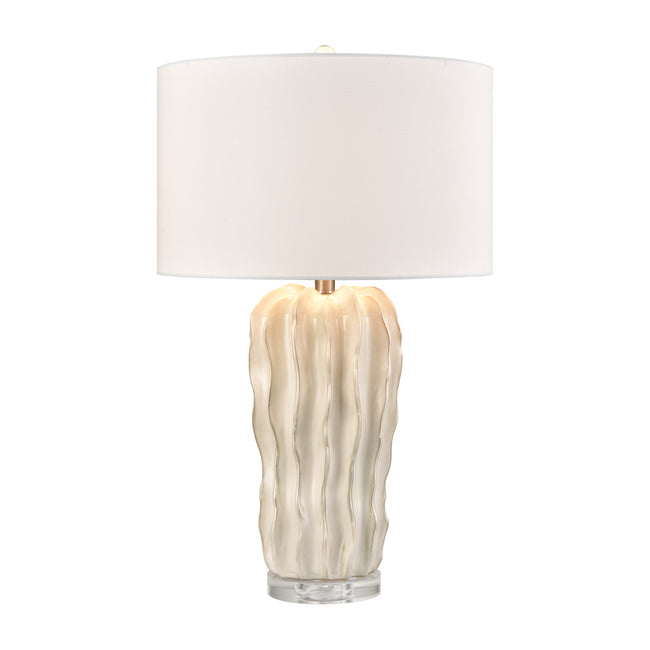 S0019-11140 - Genesee 27.5'' High 1-Light Table Lamp - White Glazed